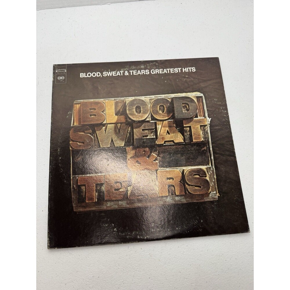 Blood Sweat & Tears Greatest Hits 1980 RE Columbia PC31170 Rock Vinyl LP VG+